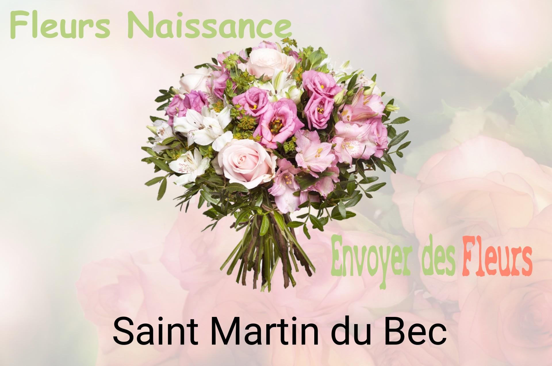 Bouquet de fleurs de naissance livré à Saint-Martin-du-Bec